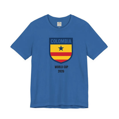 Columbia World Cup 2026 Unisex Cotton Crew Tee by Printify