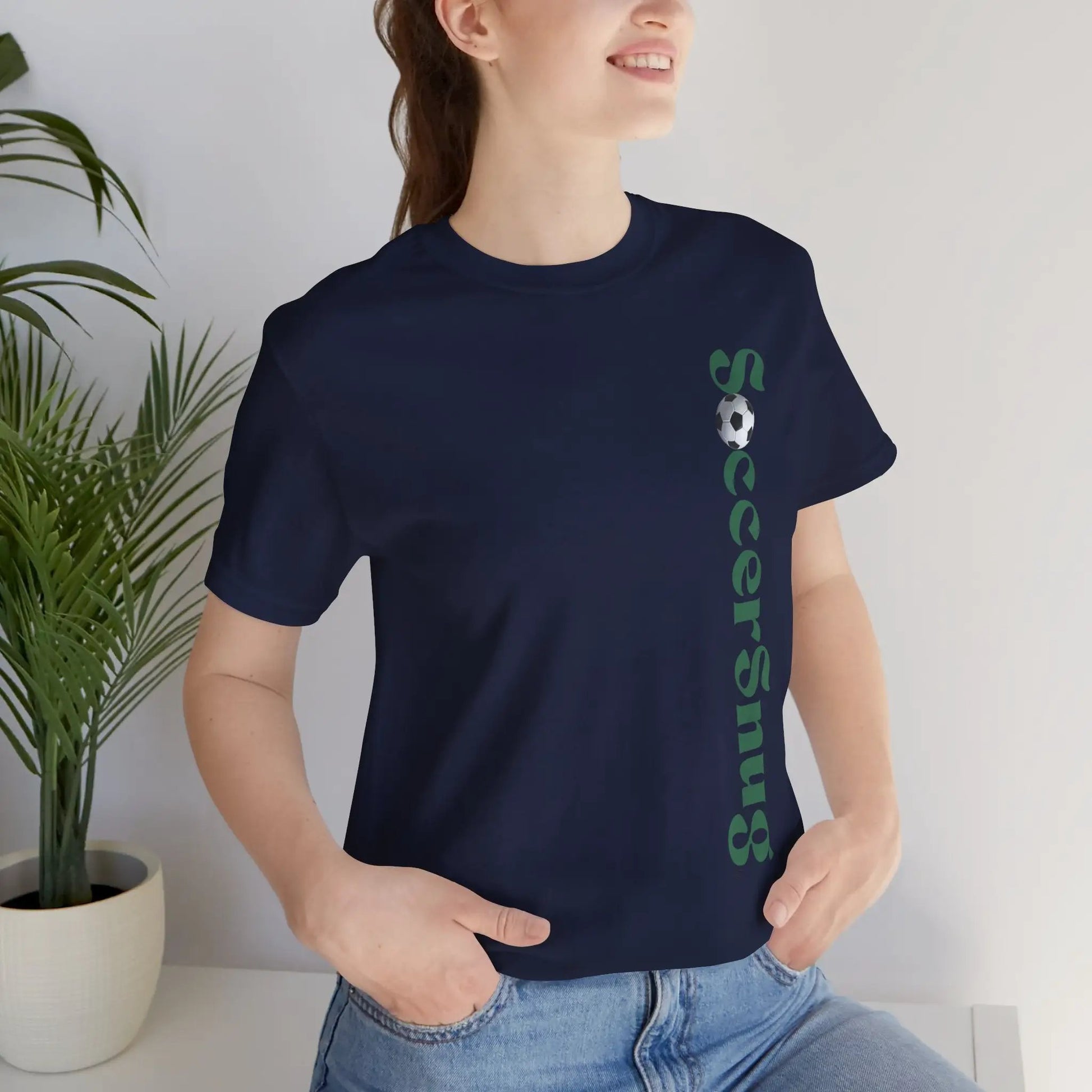 SoccerSnug Unisex Soccer Jersey Short Sleeve Tee by Printify