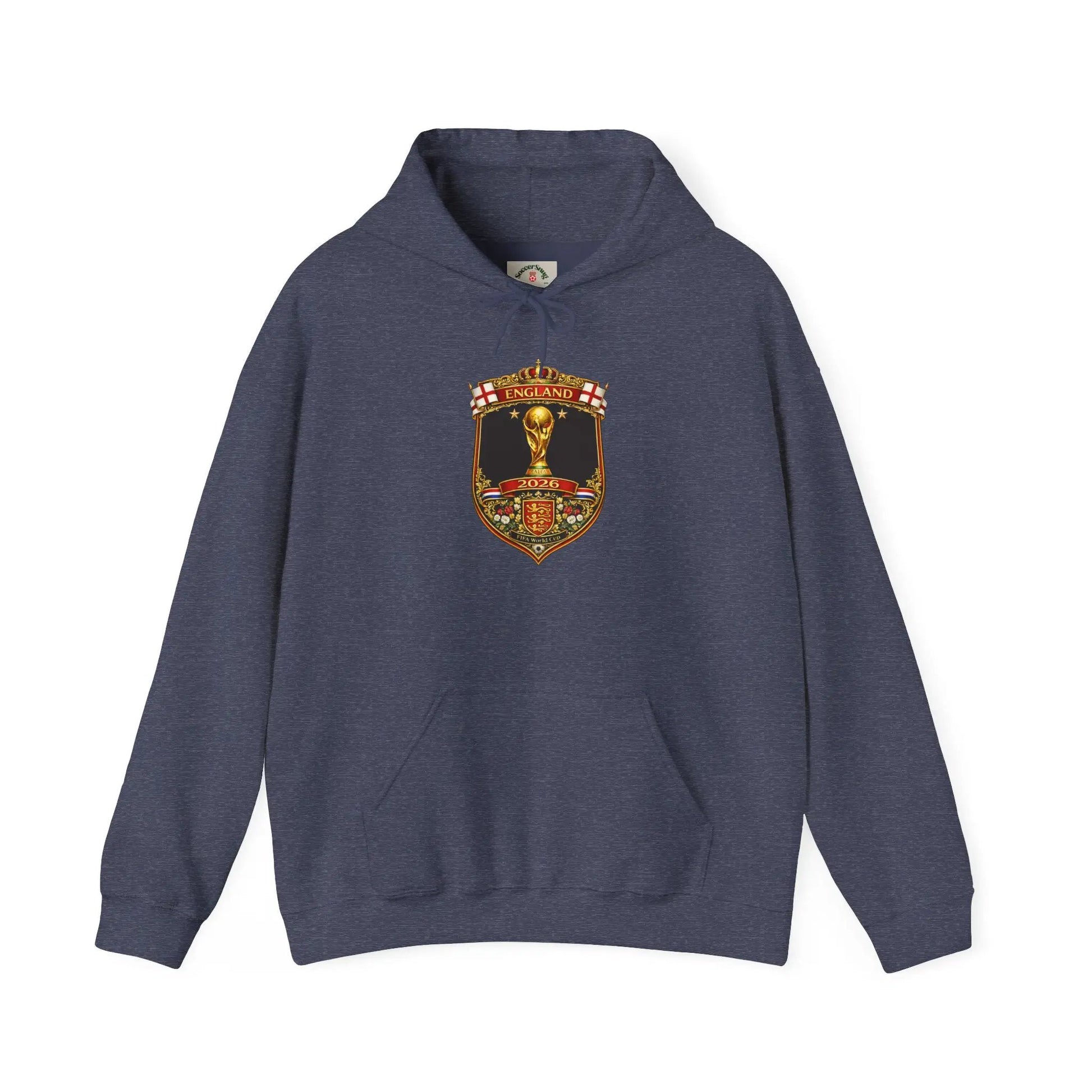 England World Cup Hooded Sweatshirt by Printify