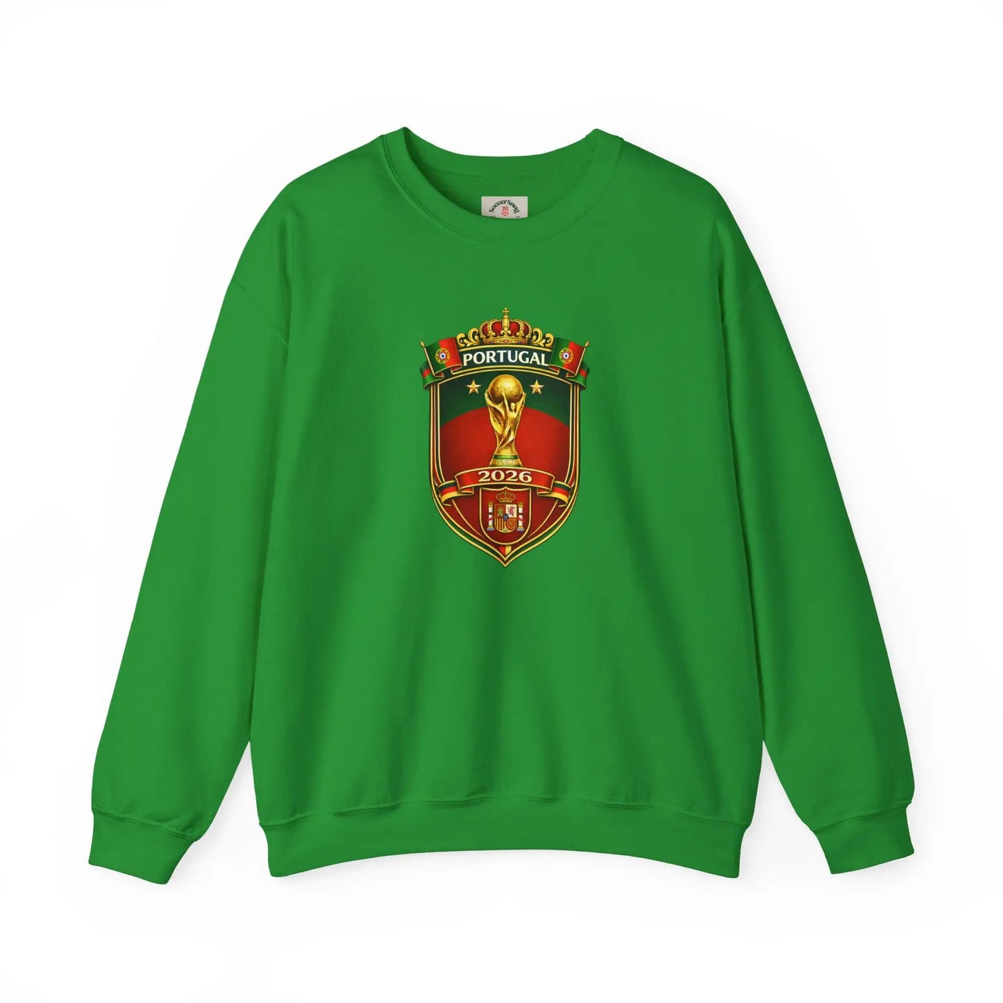 Portugal World Cup 2022 Crest Sweatshirt by Printify