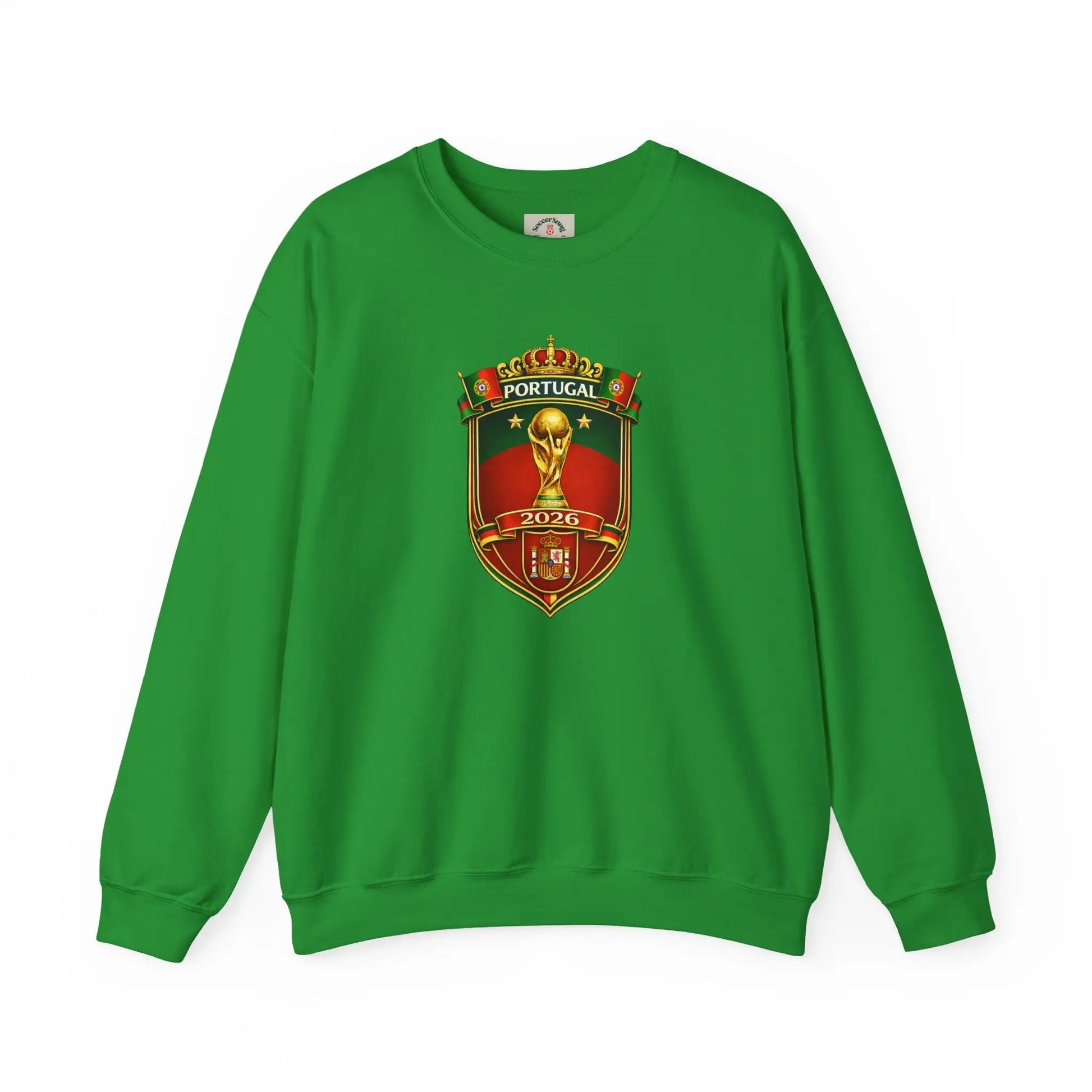 Portugal World Cup 2022 Crest Sweatshirt by Printify