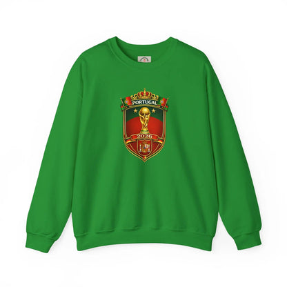 Portugal World Cup 2022 Crest Sweatshirt by Printify