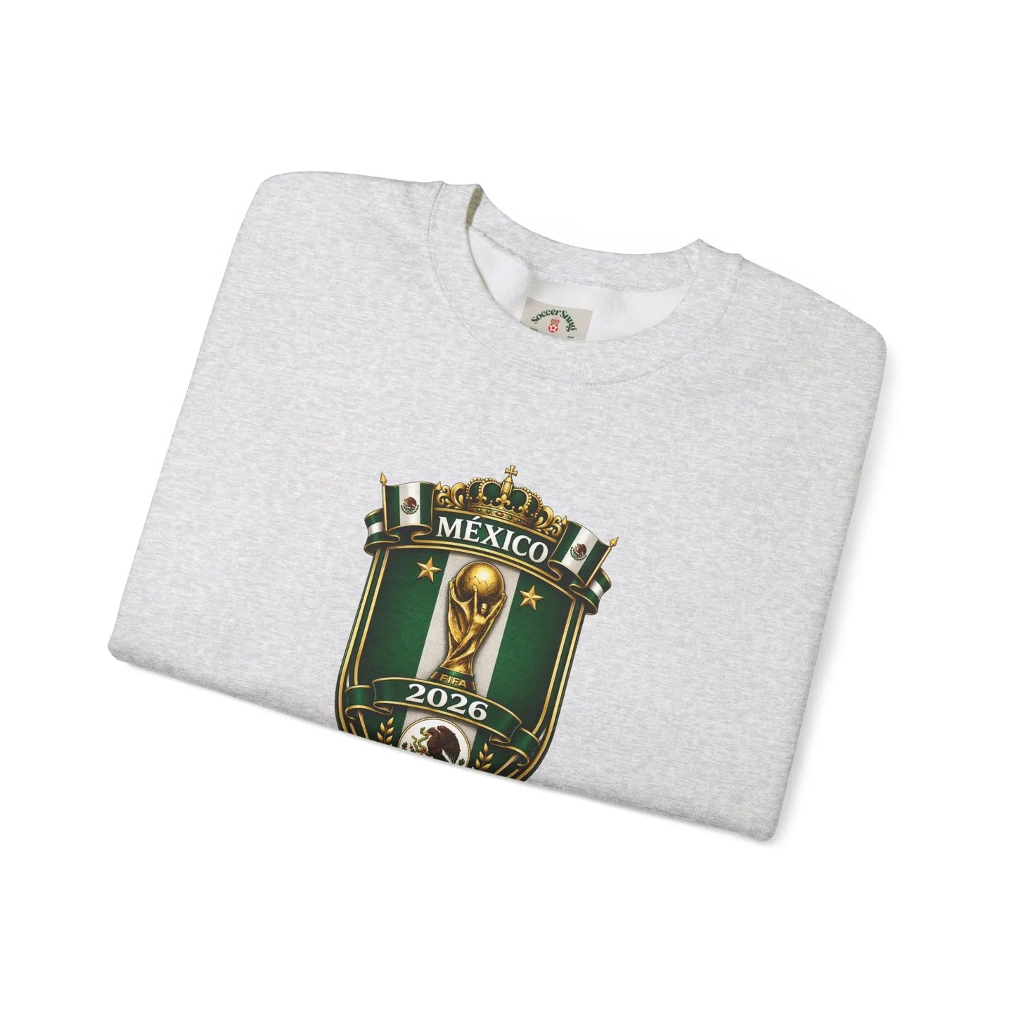 Mexico World Cup 2026 Crewneck Sweatshirt by Printify