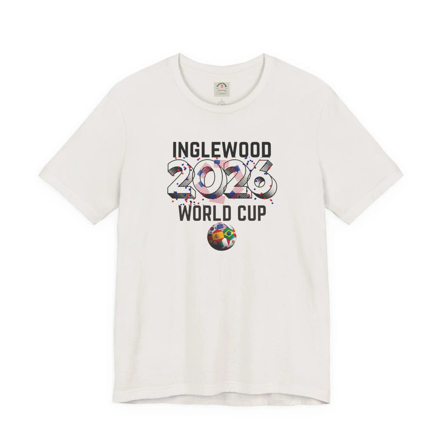 Inglewood World Cup 2026 Host Unisex Cotton Crew Tee by Printify