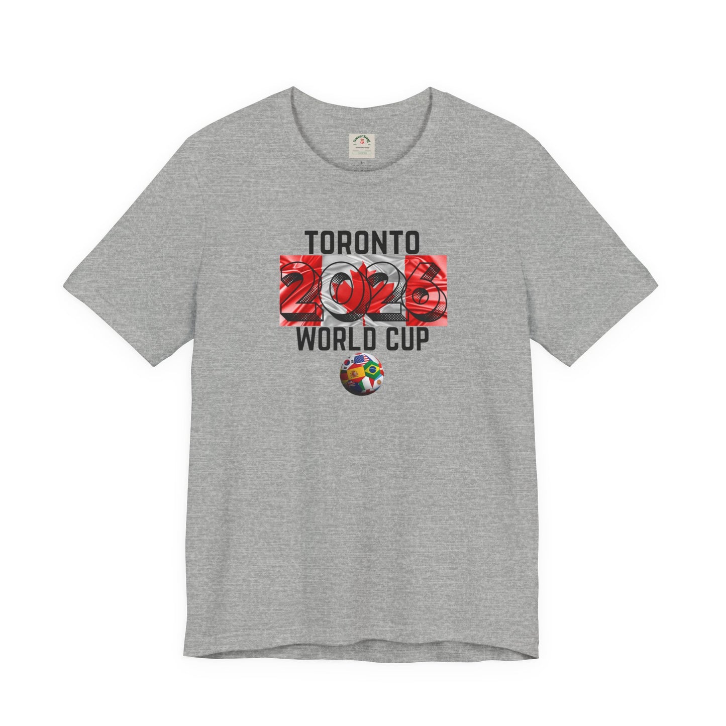 Toronto World Cup 2026 Host Unisex Cotton Crew Tee