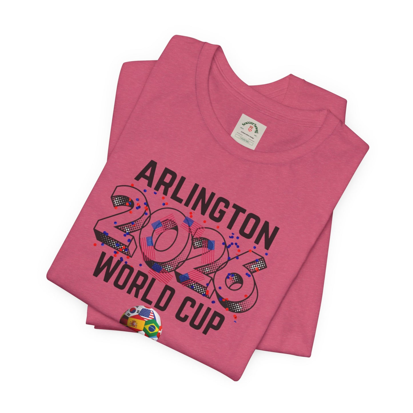 Arlington 2026 World Cup Soccer Tee — Commemorative Fan T‑Shirt