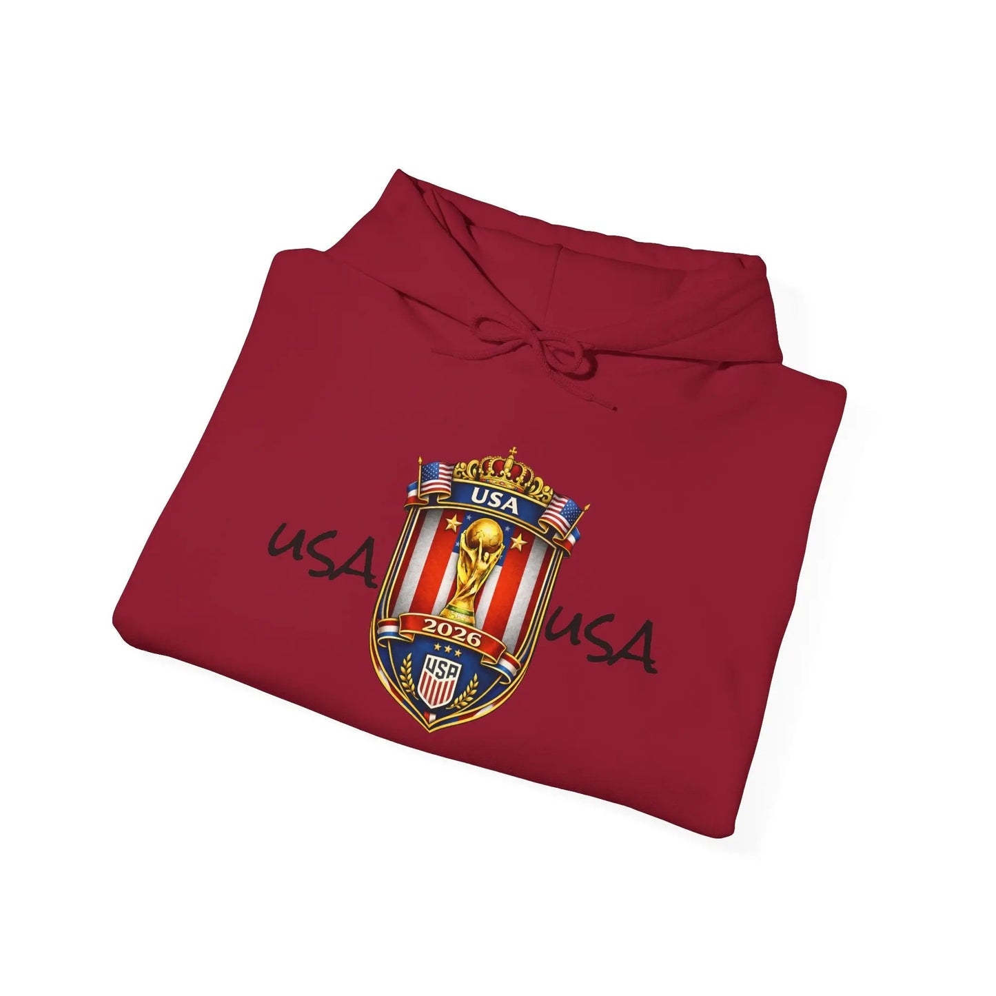USA World Cup 2026 Hooded Sweatshirt by Printify