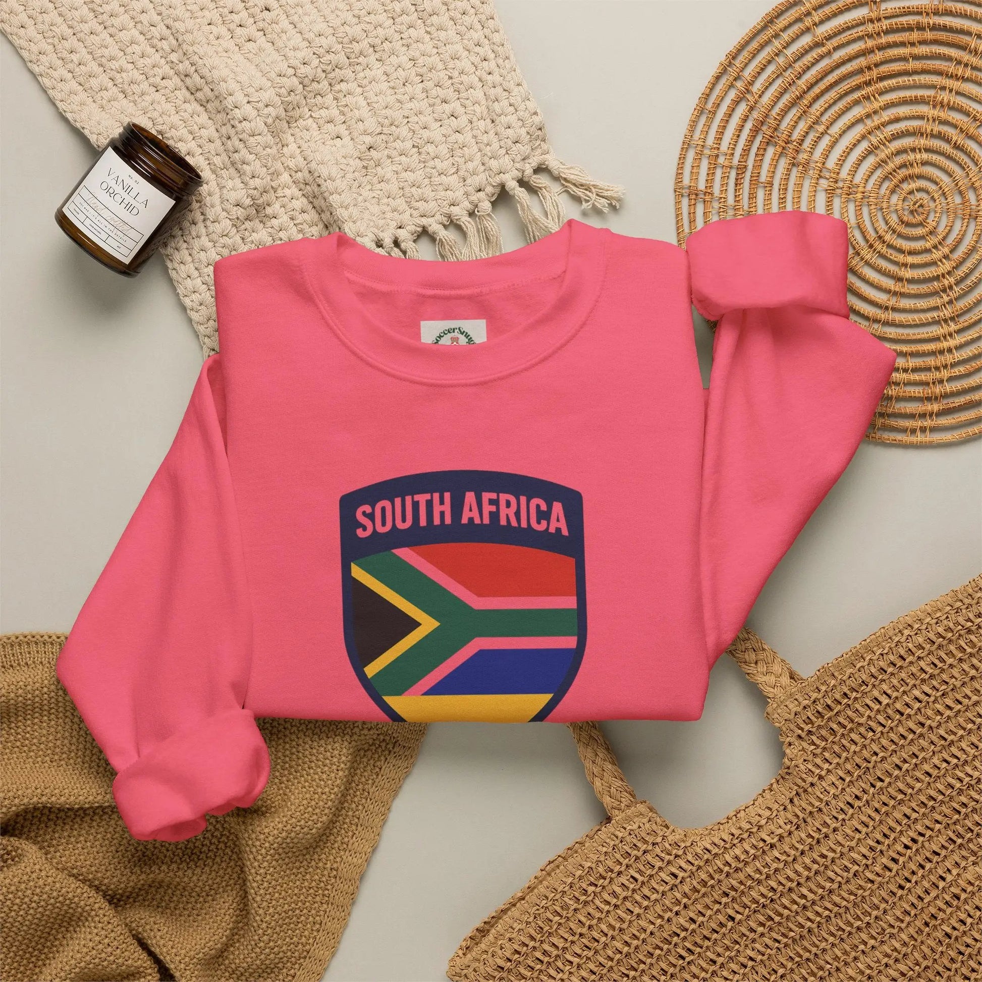 South Africa World Cup 2026 Unisex Heavy Blend™ Crewneck Sweatshirt by Printify