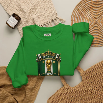 Mexico World Cup 2026 Crewneck Sweatshirt by Printify