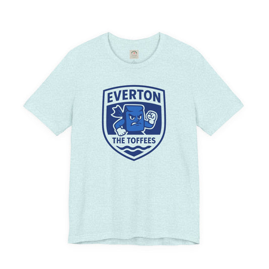 Everton 'The Toffees' Crest T-Shirt — Football Fan Tee