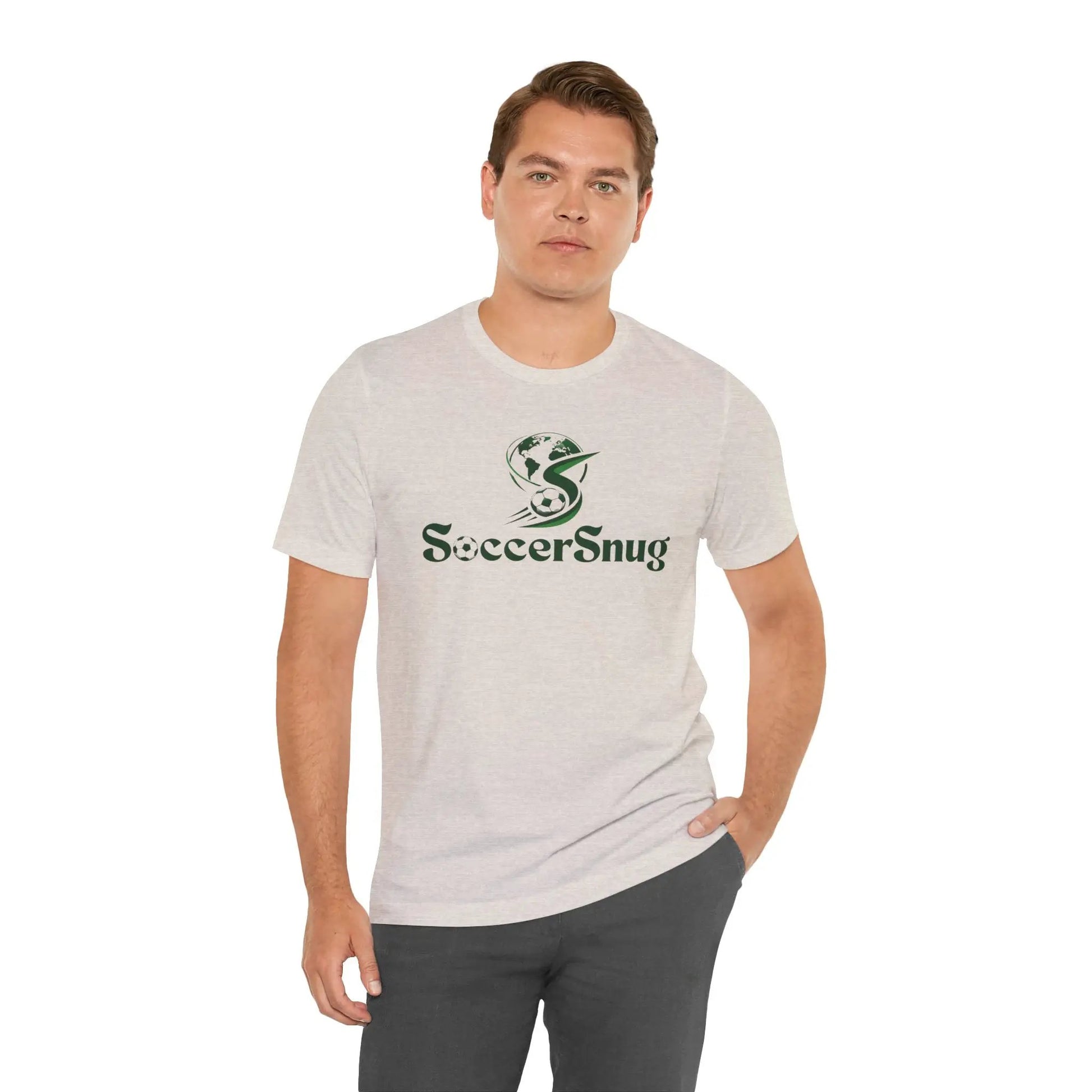 SoccerSnug Unisex Soccer Short Sleeve Tee by Printify