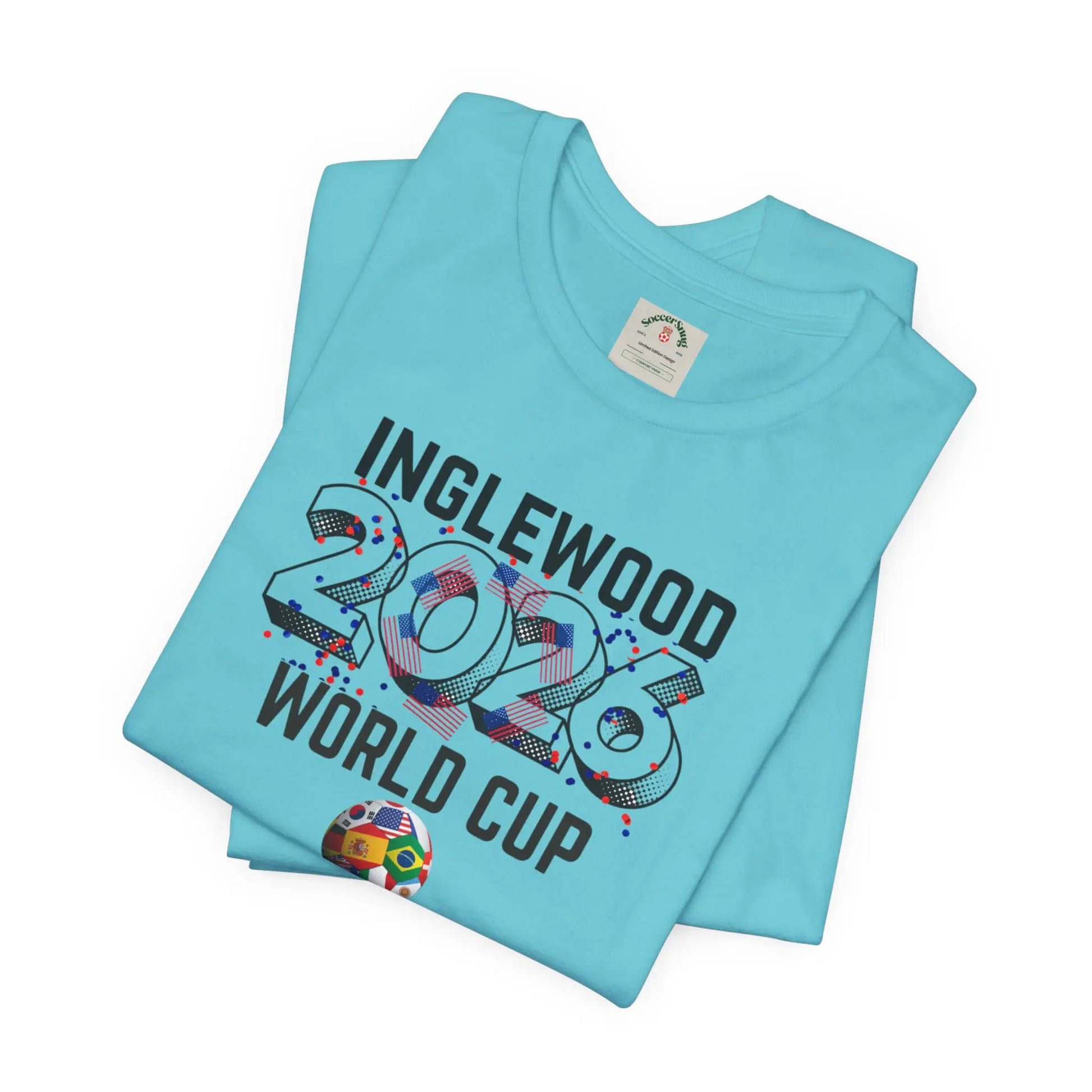 Inglewood World Cup 2026 Host Unisex Cotton Crew Tee by Printify
