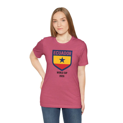 Ecuador World Cup 2026 Unisex Cotton Crew Tee by Printify