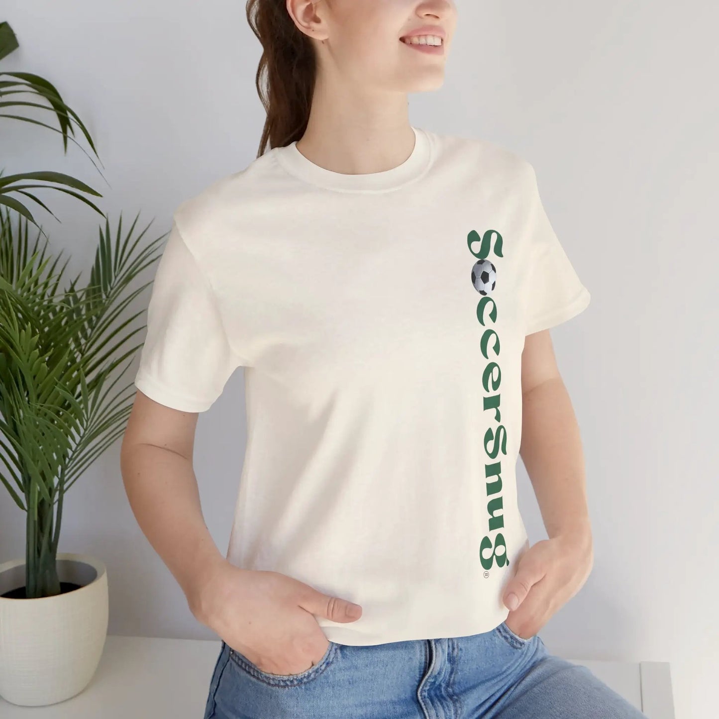 SoccerSnug Unisex Soccer Jersey Short Sleeve Tee by Printify