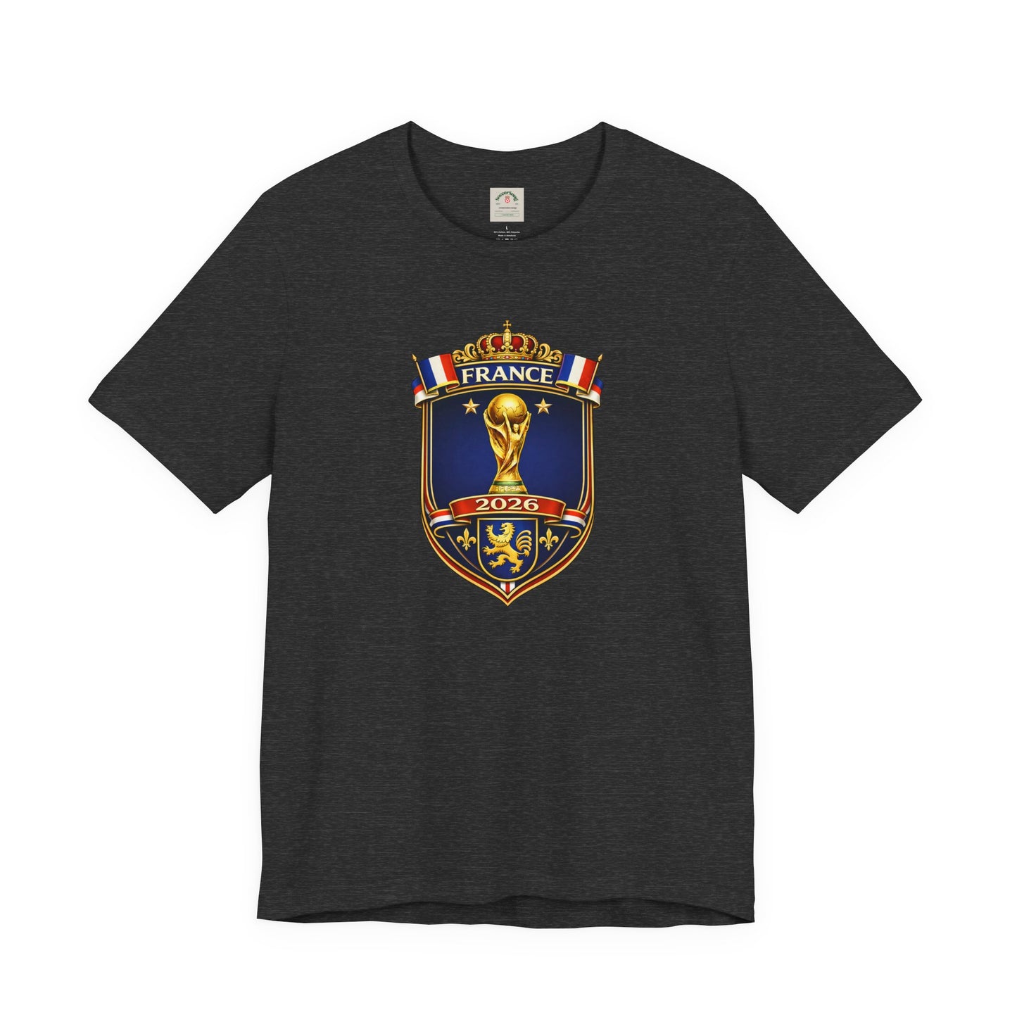 France World Cup 2026 Soccer Tee by Printify