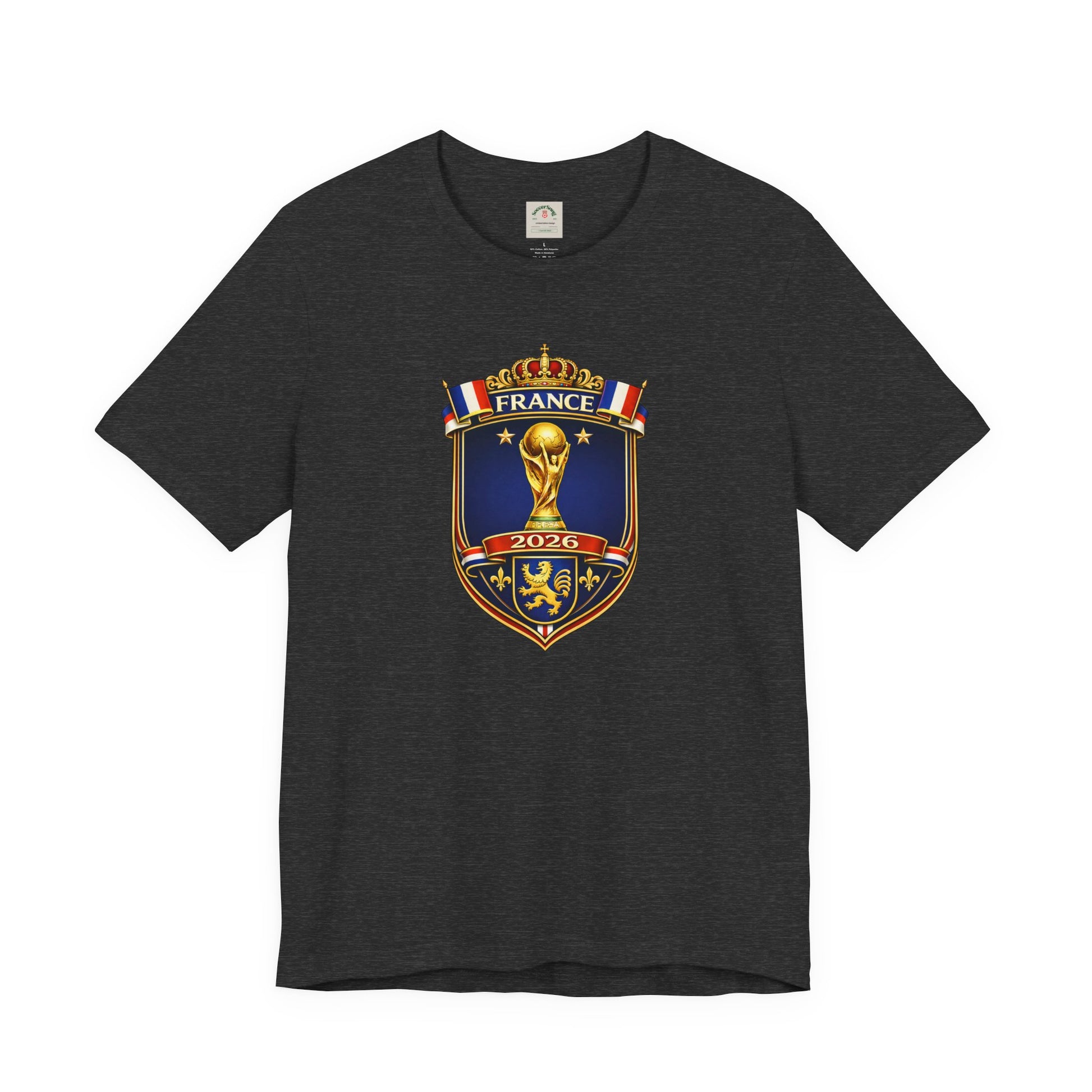 France World Cup 2026 Soccer Tee by Printify