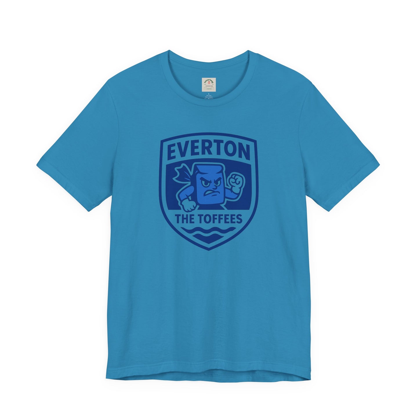 Everton 'The Toffees' Crest T-Shirt — Football Fan Tee