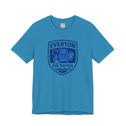 Everton 'The Toffees' Crest T-Shirt — Football Fan Tee