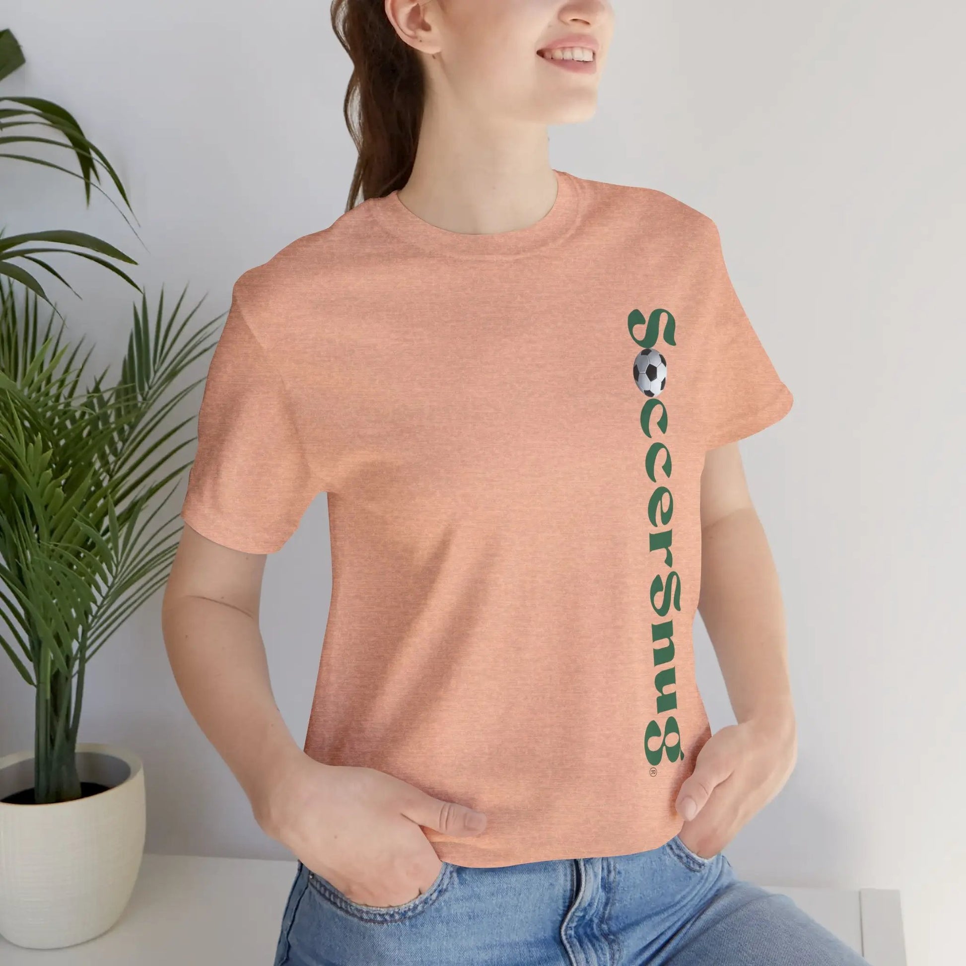 SoccerSnug Unisex Soccer Jersey Short Sleeve Tee by Printify