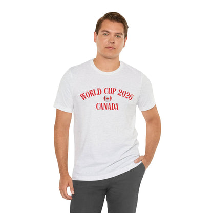 World Cup 2026 Canada T-Shirt — Canadian Soccer Fan Tee by Printify