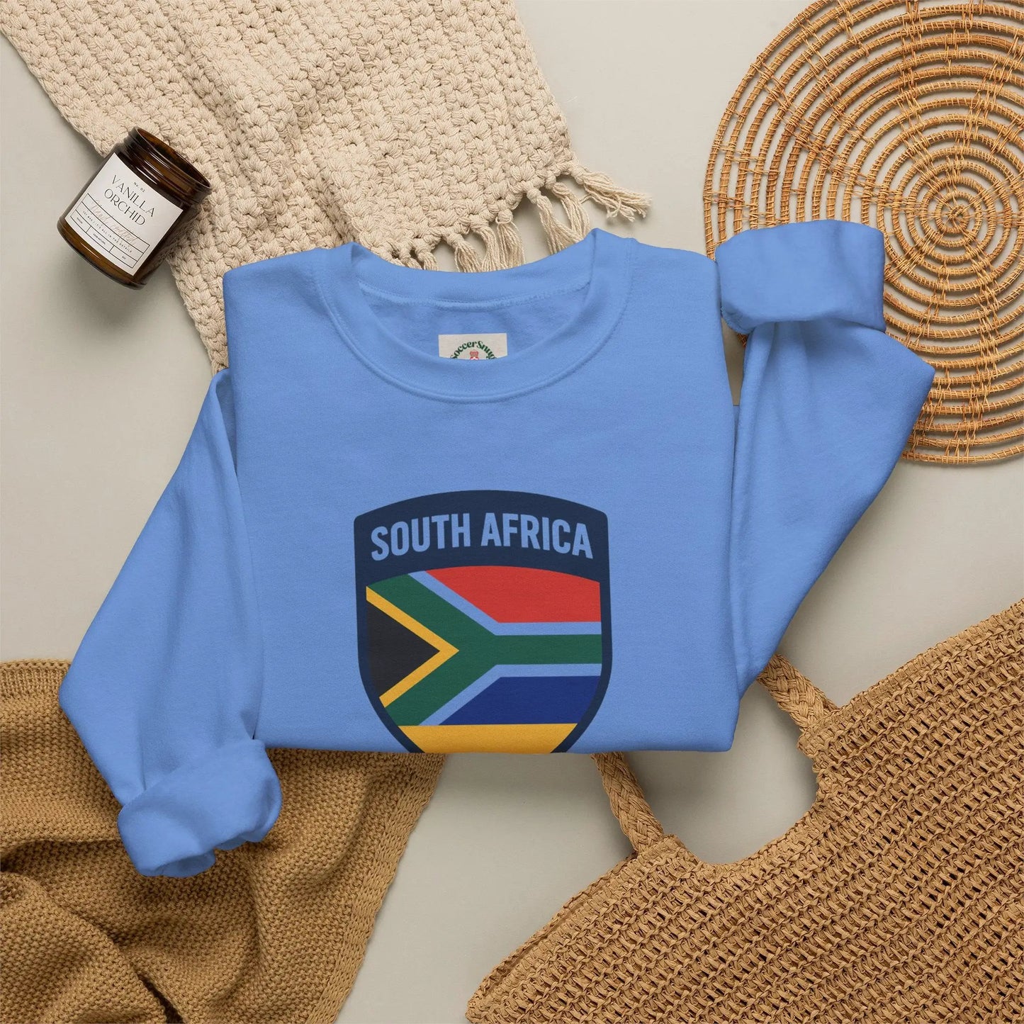South Africa World Cup 2026 Unisex Heavy Blend™ Crewneck Sweatshirt by Printify