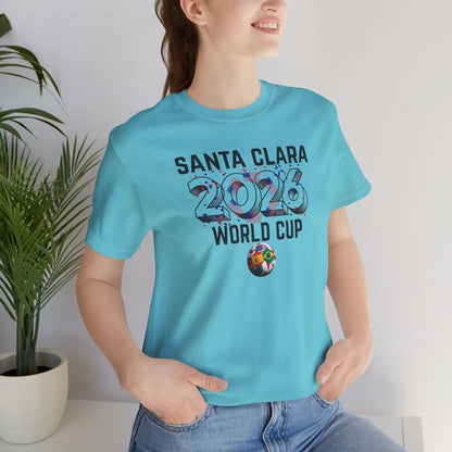 Santa Clare World Cup 2026 Unisex Cotton Crew Tee by Printify