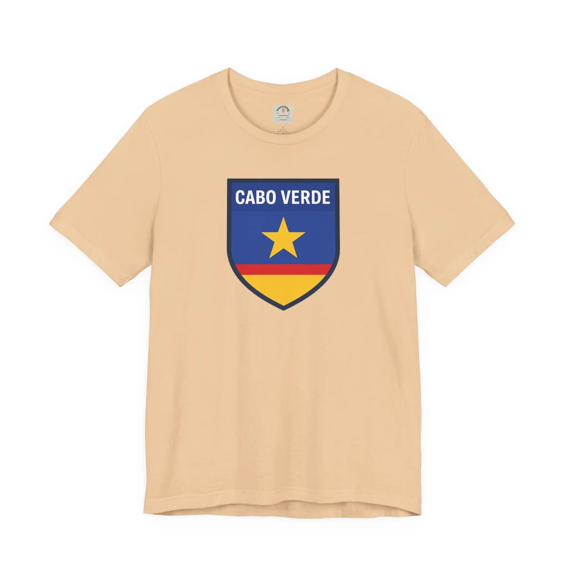 Cabo Verde Shield T‑Shirt — Cape Verde Pride Travel Tee by Printify