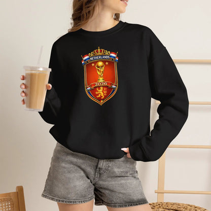 Netherlands 2026 World Cup Crest Crewneck by Printify