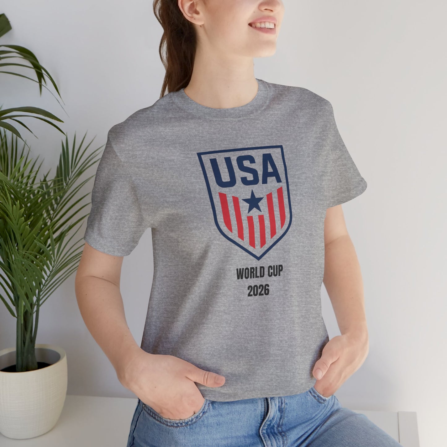 USA World Cup 2026 Unisex Cotton Crew Tee