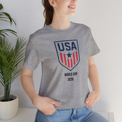 USA World Cup 2026 Unisex Cotton Crew Tee