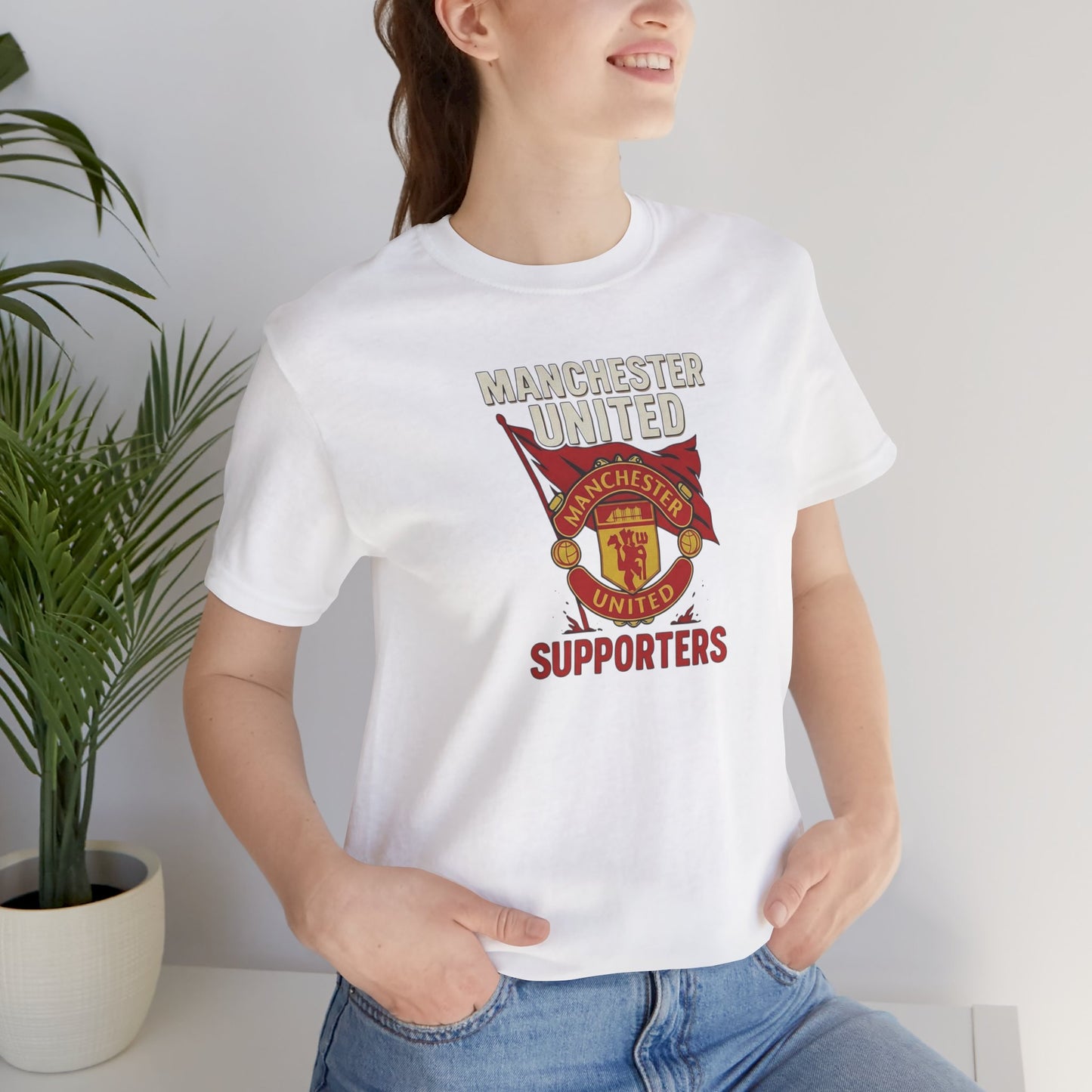Manchester United Unisex Cotton Crew Tee
