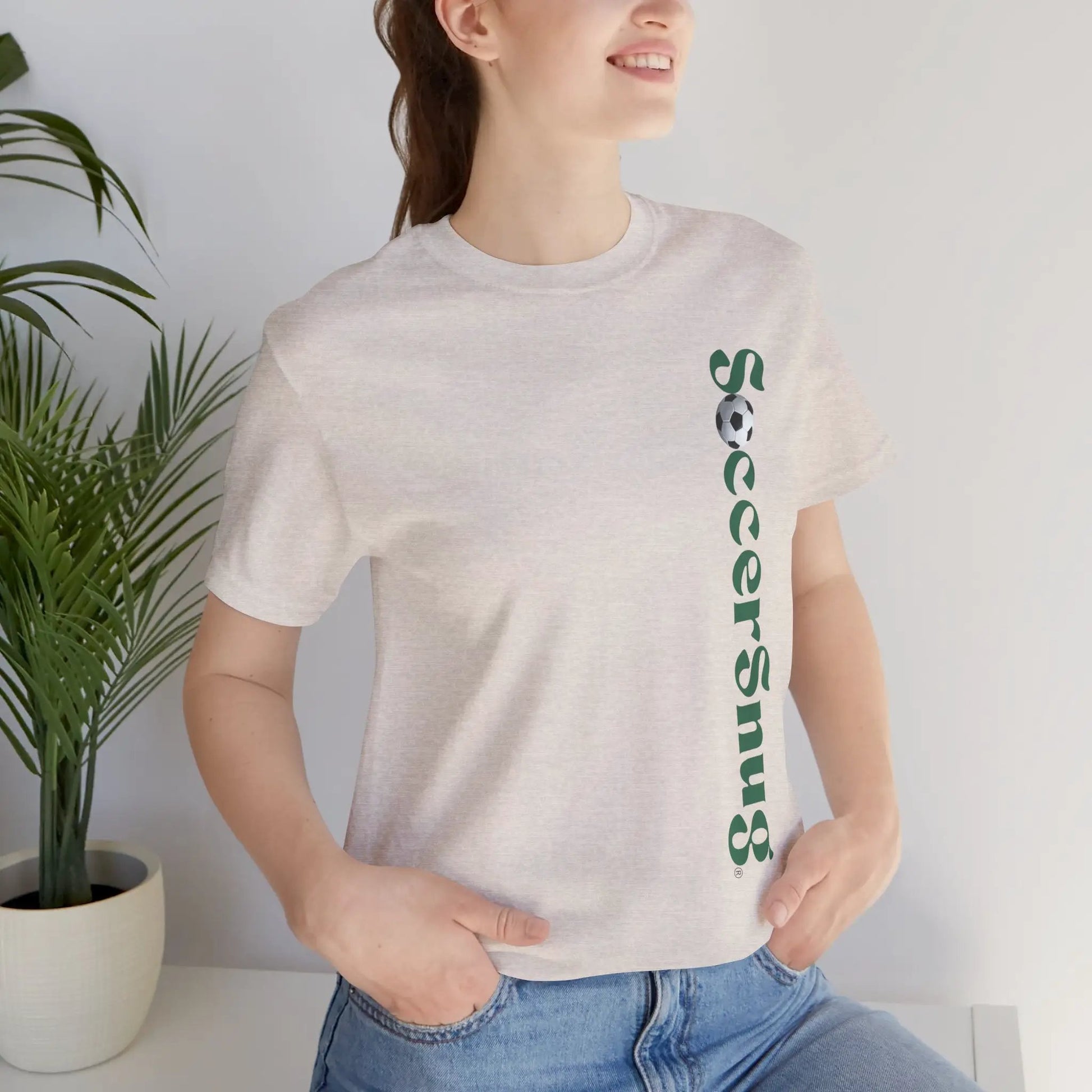 SoccerSnug Unisex Soccer Jersey Short Sleeve Tee by Printify