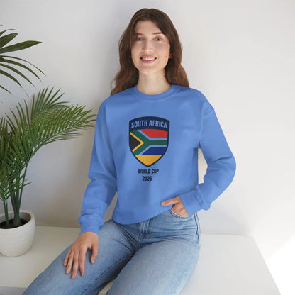 South Africa World Cup 2026 Unisex Heavy Blend™ Crewneck Sweatshirt by Printify