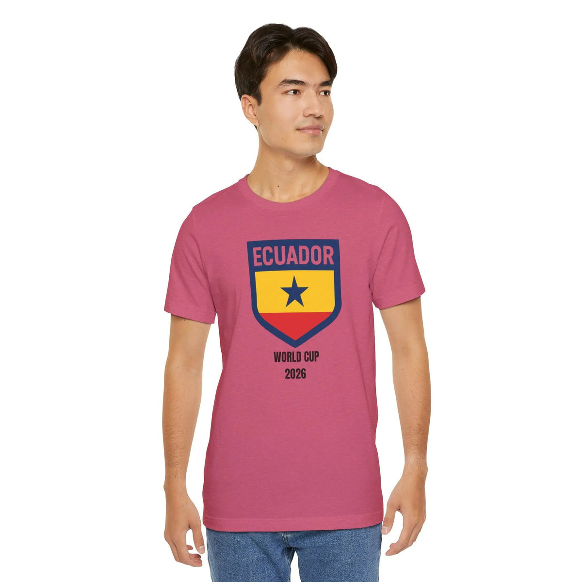 Ecuador World Cup 2026 Unisex Cotton Crew Tee by Printify