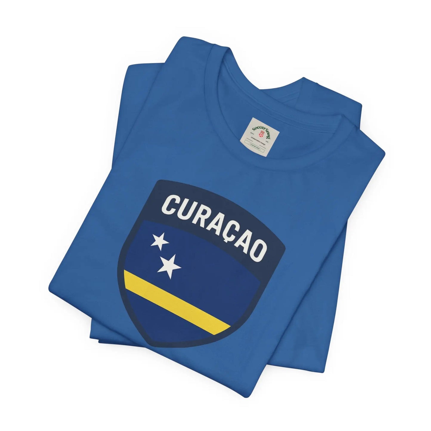 Curaçao World Cup 2026 Unisex Cotton Crew Tee by Printify