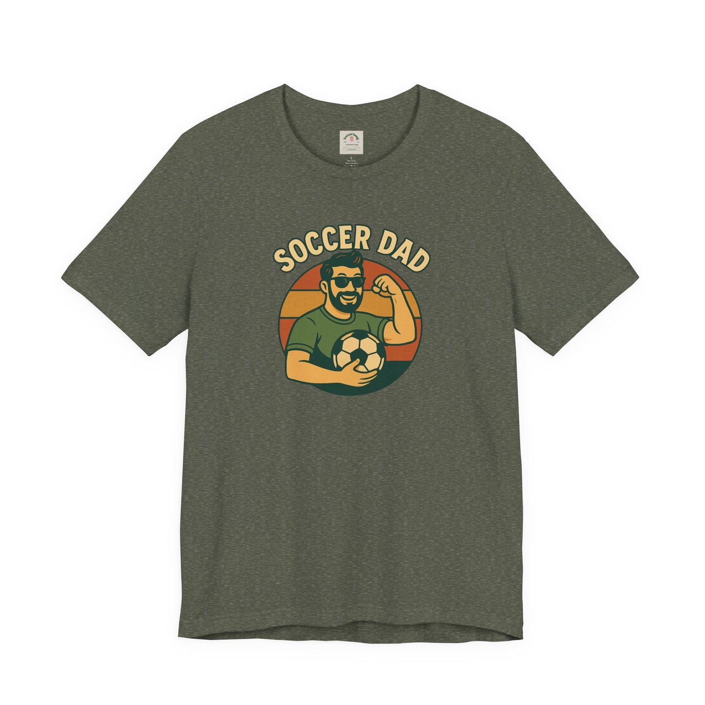 Soccer Dad Cotton Crew Tee