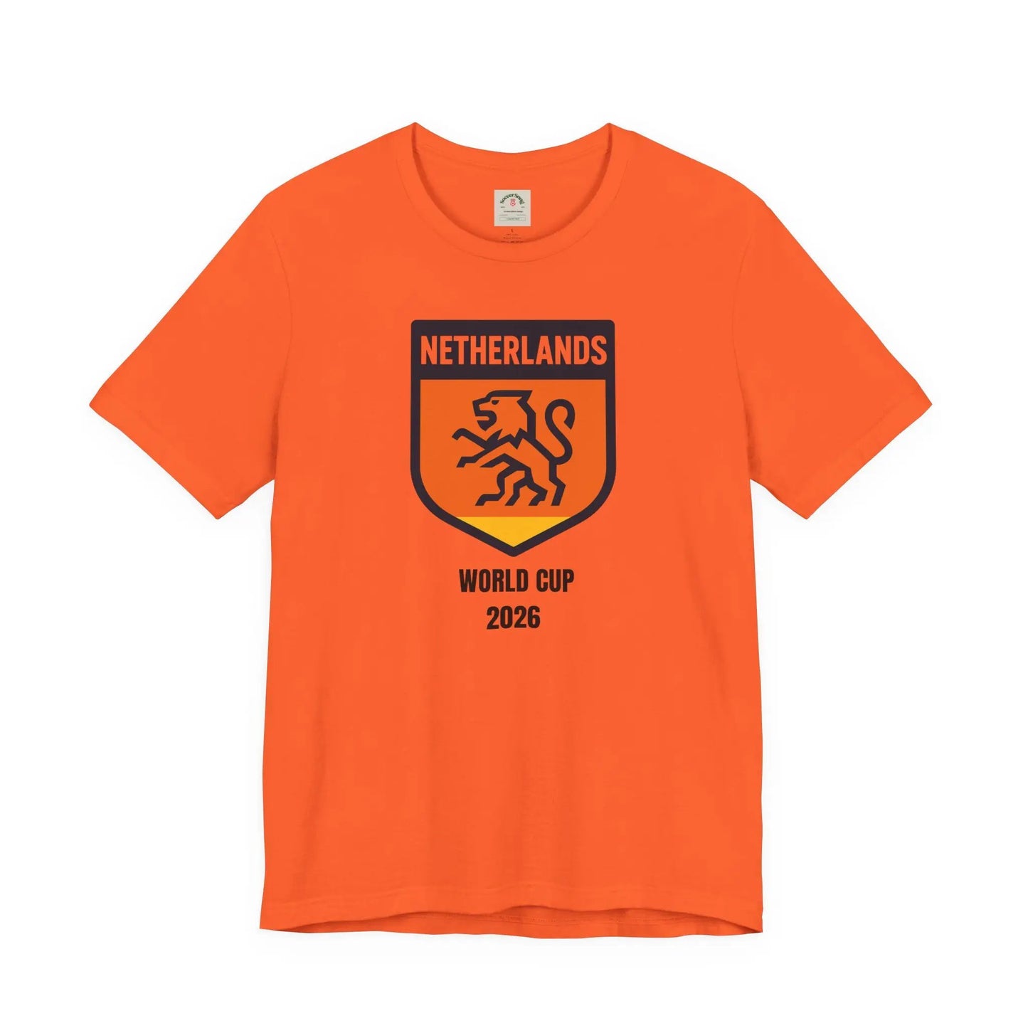 Netherlands World Cup 2026 Unisex Cotton Crew Tee by Printify