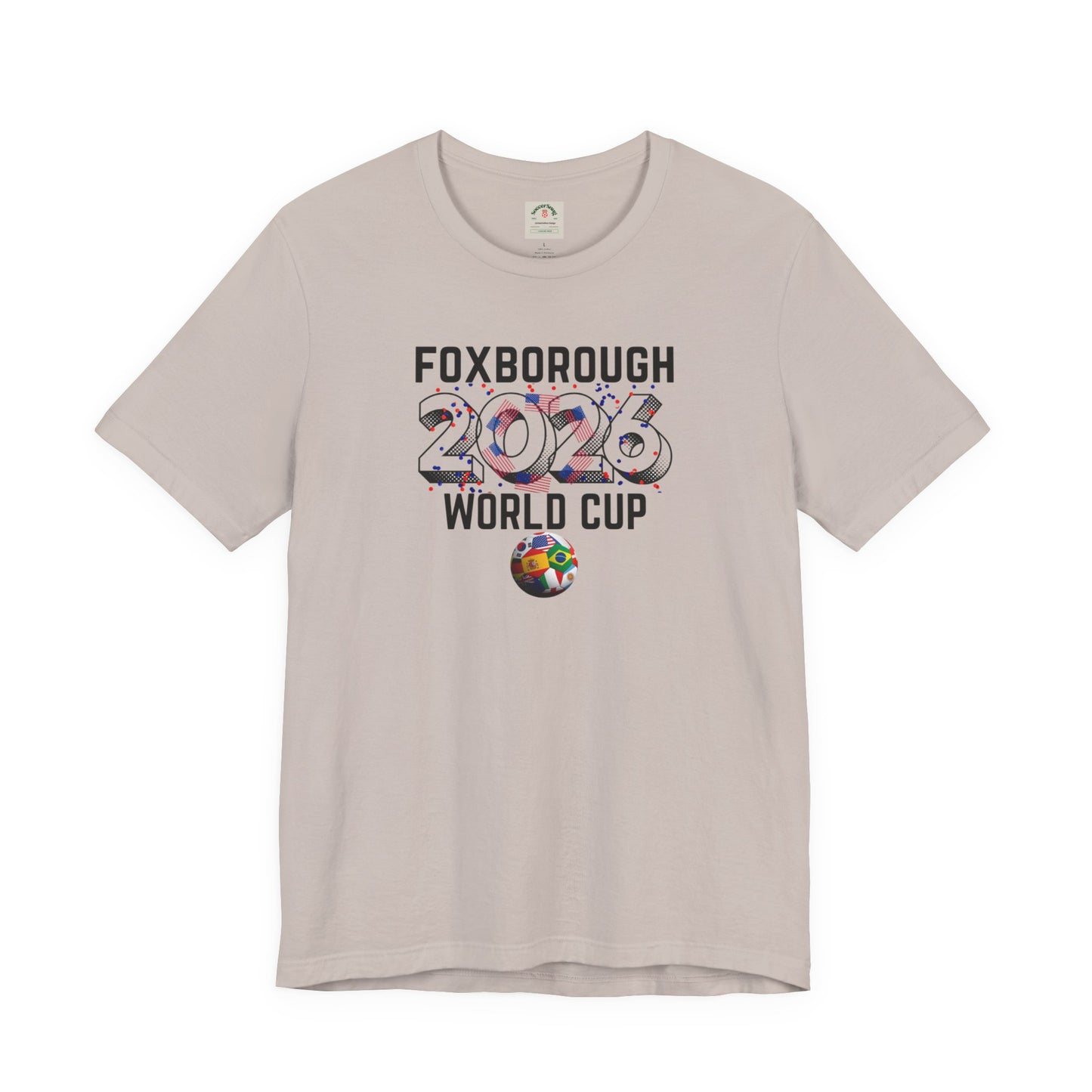 Fox Borough World Cup 2026 Host Unisex Cotton Crew Tee