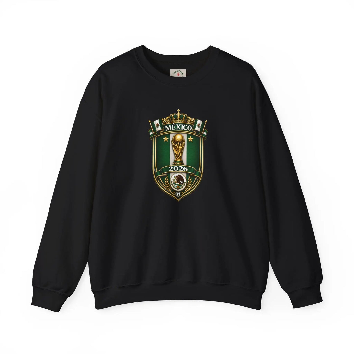 Mexico World Cup 2026 Crewneck Sweatshirt by Printify