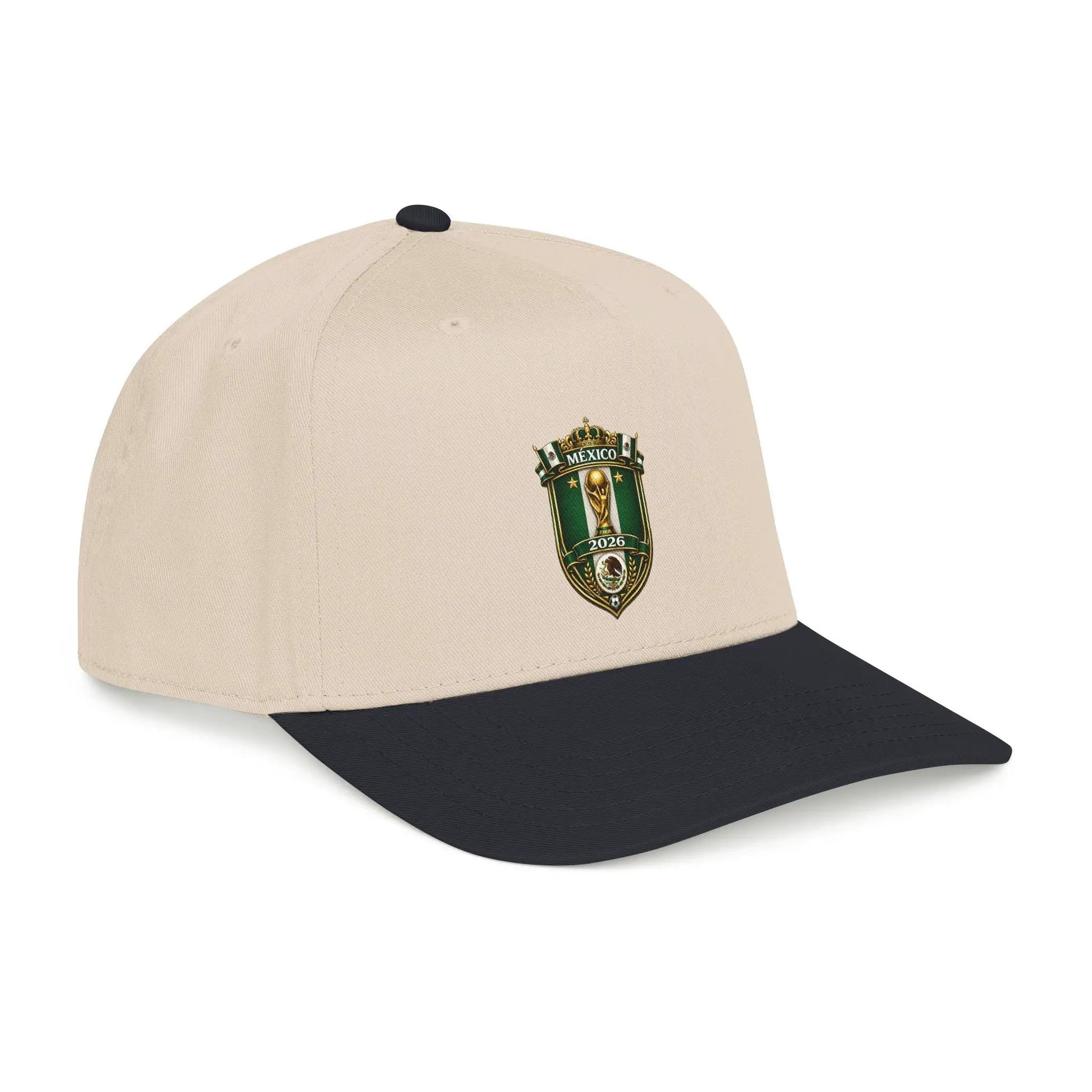Mexico World Cup 2026 Mid Profile Adjustable Structured Baseball Cap by Printify