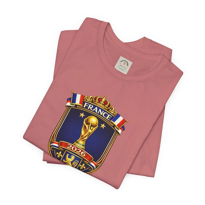 France World Cup 2026 Soccer Tee by Printify