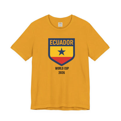 Ecuador World Cup 2026 Unisex Cotton Crew Tee by Printify