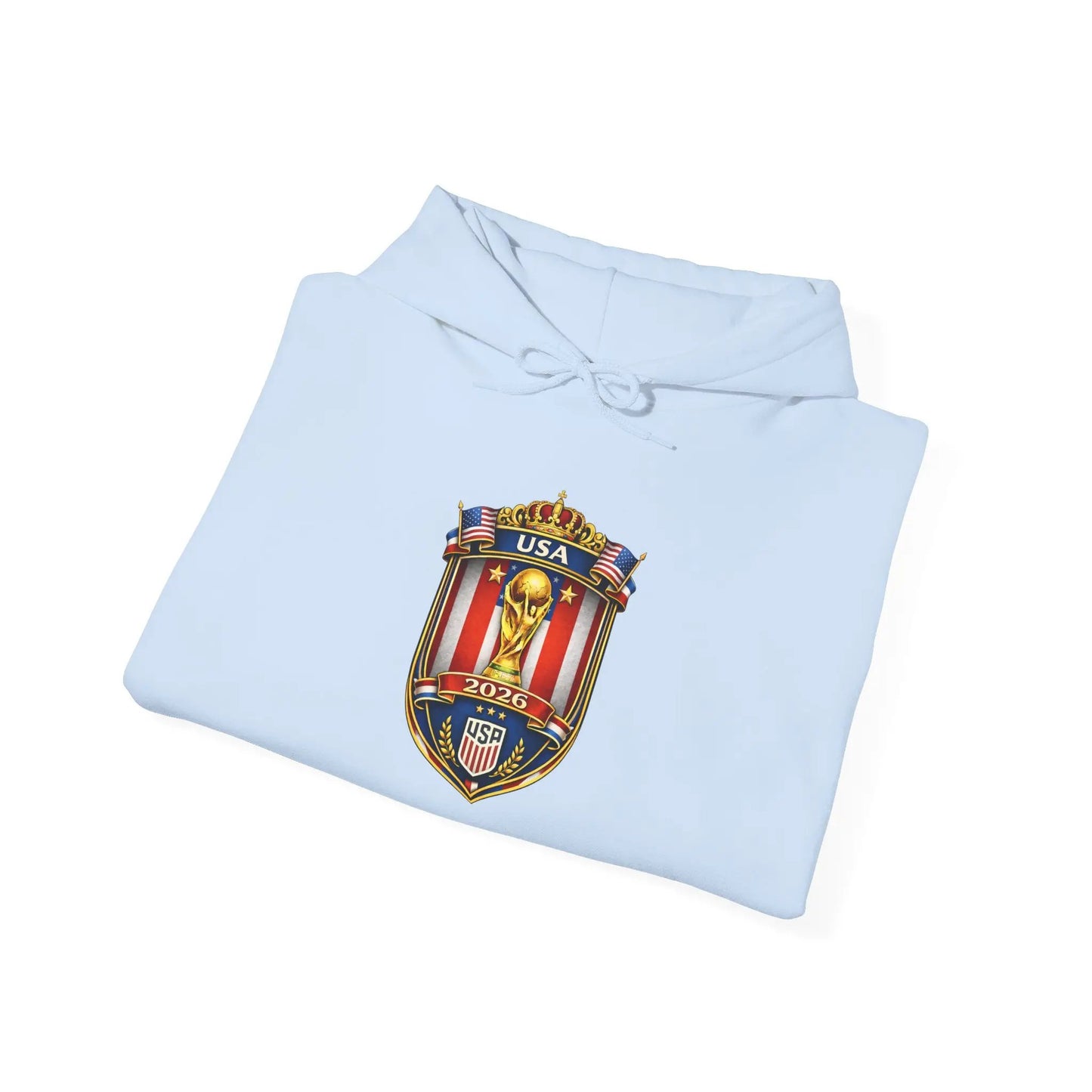 USA World Cup 2026 Hooded Sweatshirt by Printify