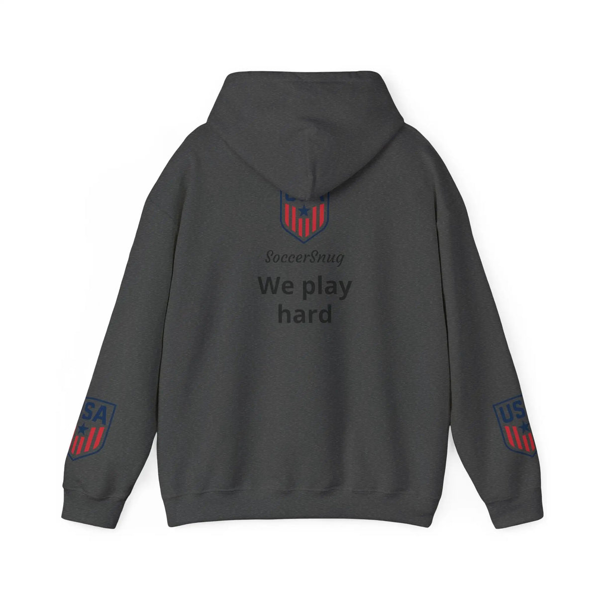 Customizable - SoccerSnug Heavy Blend Hoodie Unisex With Front Pocket Drawcord by Printify