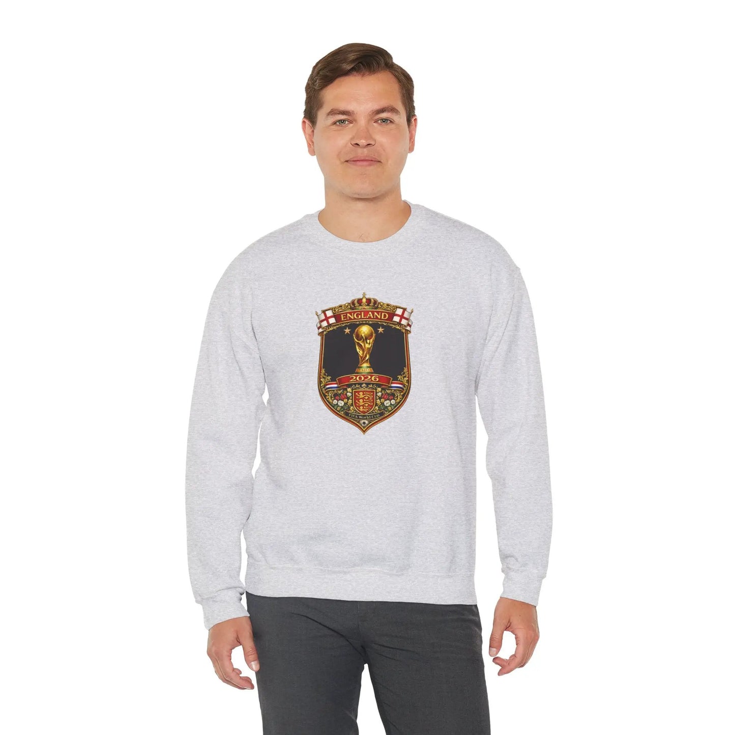 England World Cup Crewneck Sweatshirt by Printify