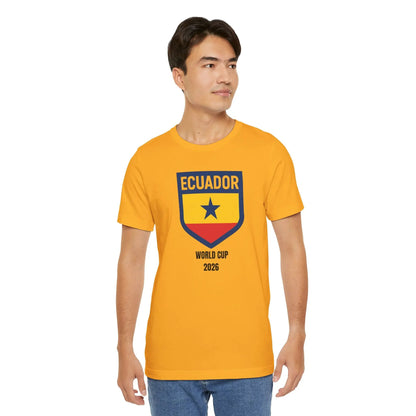 Ecuador World Cup 2026 Unisex Cotton Crew Tee by Printify