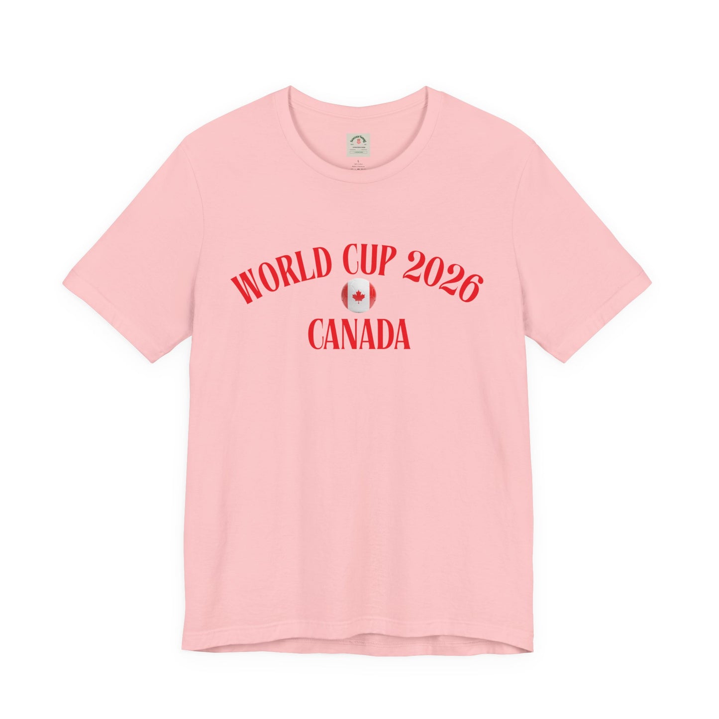 World Cup 2026 Canada T-Shirt — Canadian Soccer Fan Tee