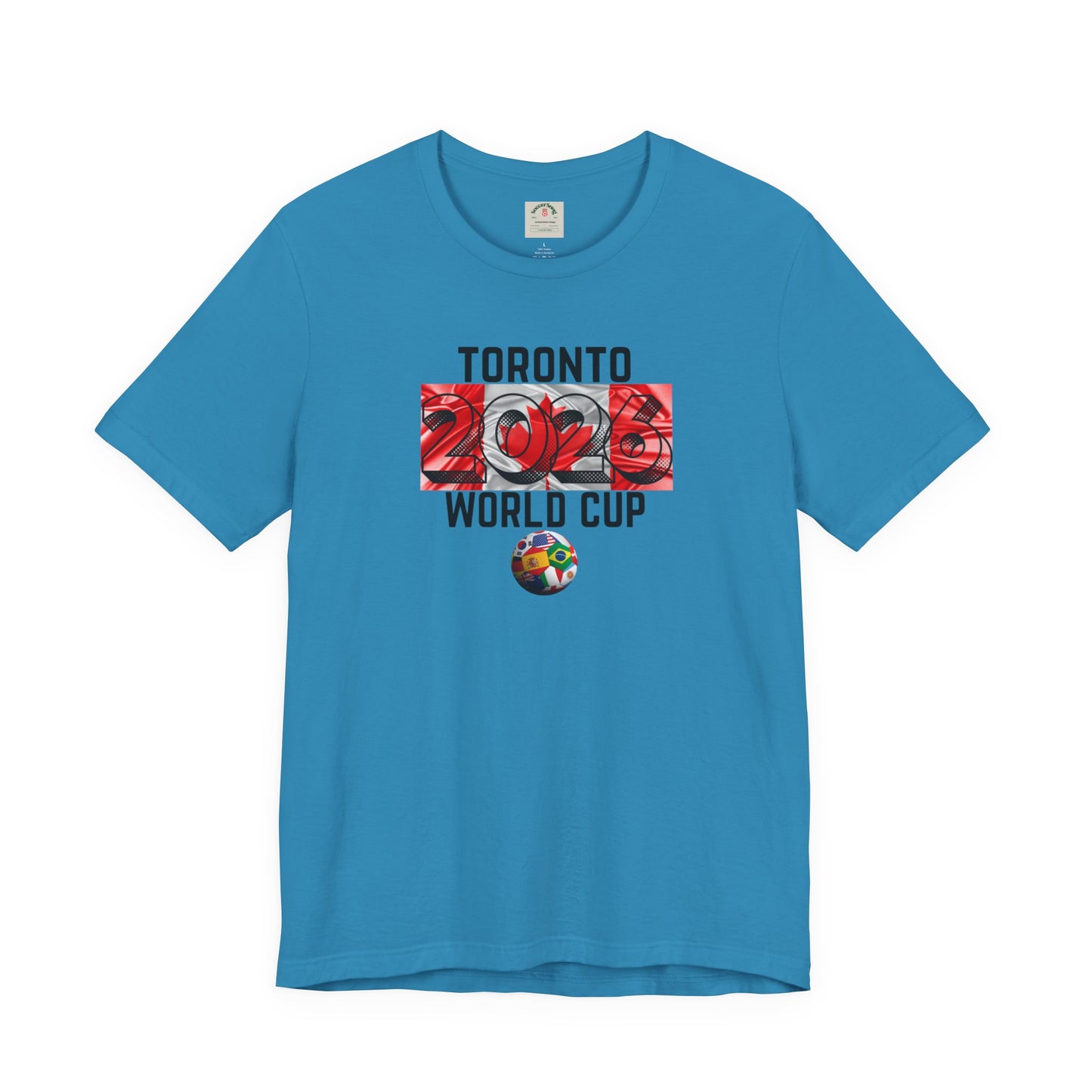 Toronto World Cup 2026 Host Unisex Cotton Crew Tee