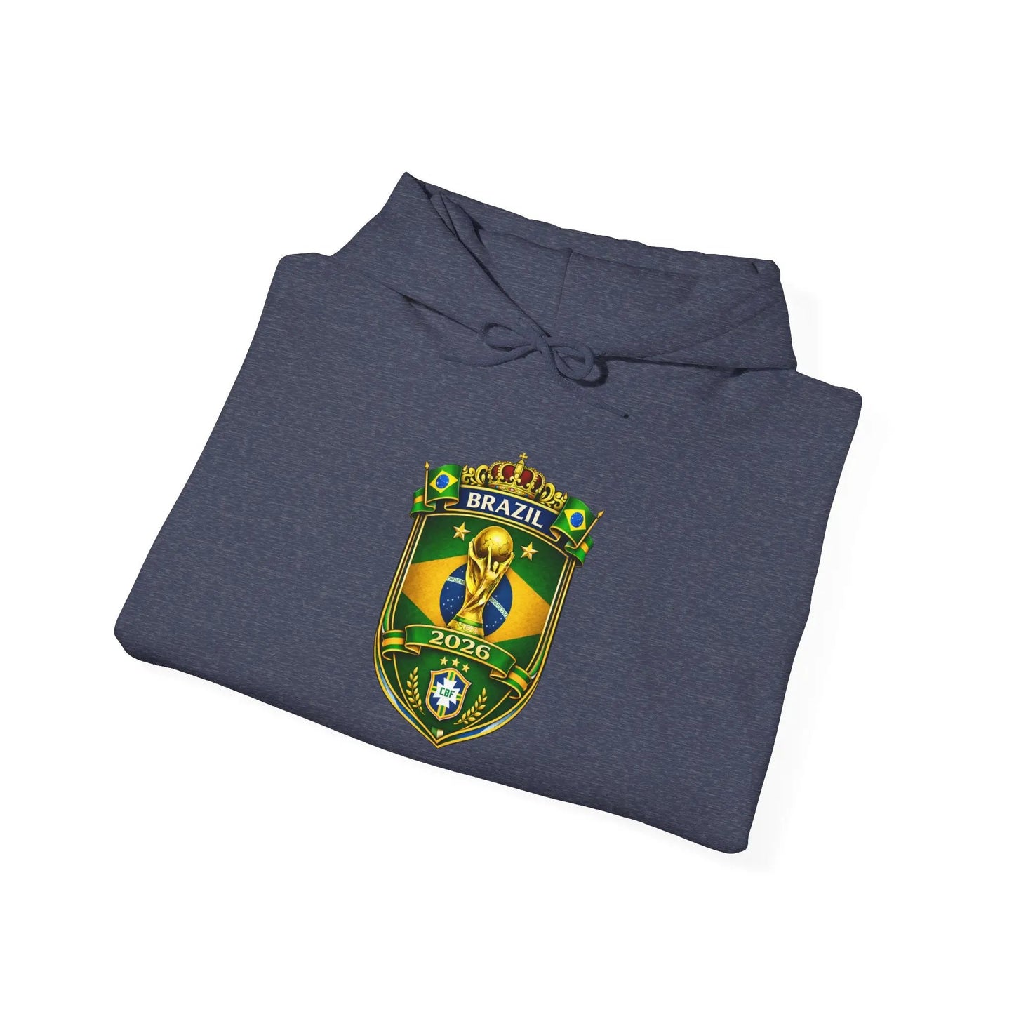Brazil World Cup 2026 Hooded Sweatshirt by Printify
