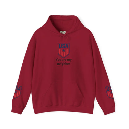 Customizable - SoccerSnug Heavy Blend Hoodie Unisex With Front Pocket Drawcord by Printify